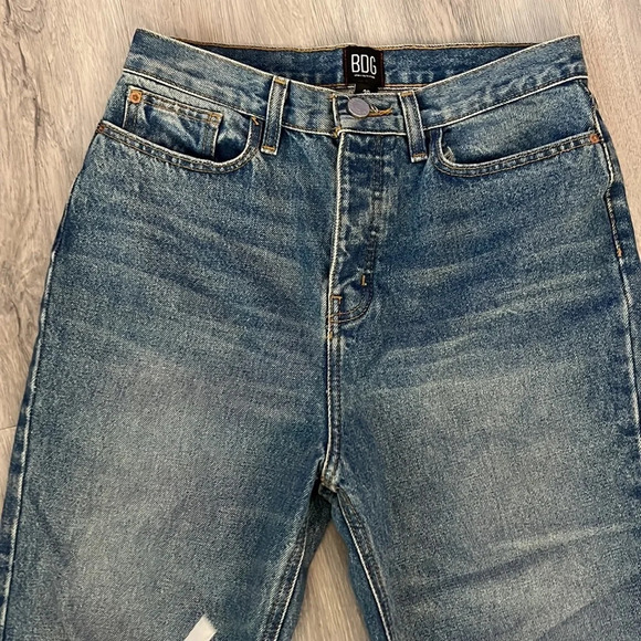 Urban Outfitters BDG wide  leg straight jeans size 28 - Picture 12 of 16